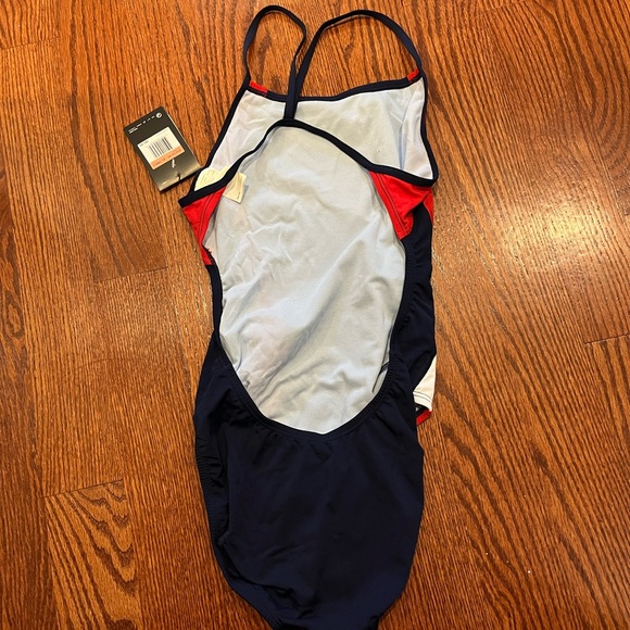 Nike red, white and blue bathing suit - Picture 3 of 3